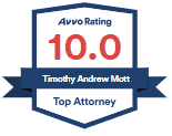 Attorney Tim Mott is a top-rated Avvo attorney.