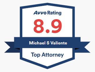 Michael Valiente is rated as an Avvo Top Attorney