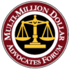Multi-million Dollar Advocates Forum Badge
