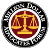 Million Dollar Advocates Forum Member Badge