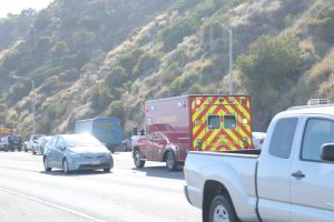 Las Vegas, NV - Auto Accident on I-15 SB at Ex 100 & Carp Elgin Rd Ends in Injuries