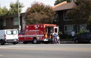 Las Vegas, NV - One Killed in Motorcycle Crash Involving Amazon Truck at Alexander & Losee Rds