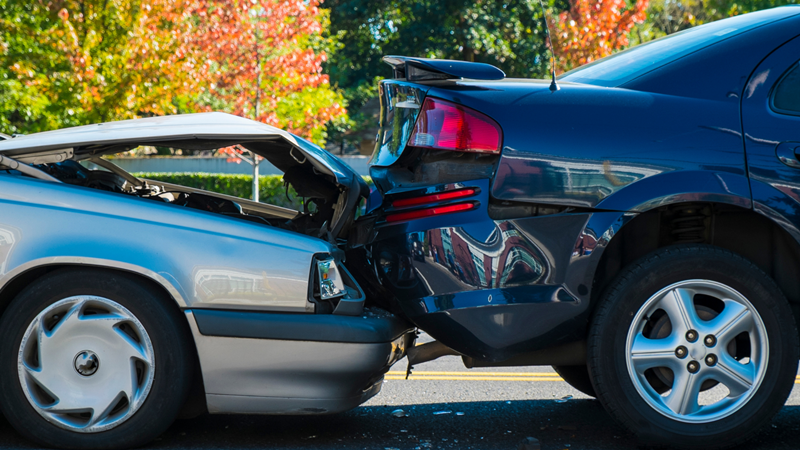 Las Vegas, NV - I-15 SB Site of Injury Auto Accident at Russell Rd