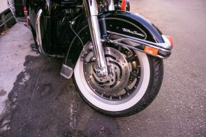 Las Vegas, NV - Motorcycle Wreck at Broadbent Blvd & Kimberly Ave Leaves Victim Hurt