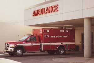 Las Vegas, NV - Rainbow Blvd Site of Injury Auto Accident at Flamingo Rd