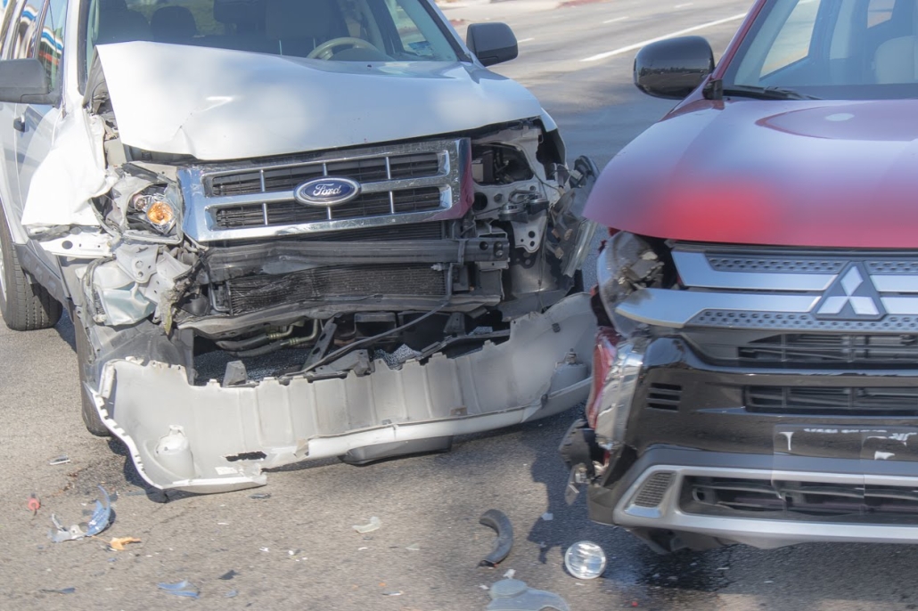 Vegas car accident collision