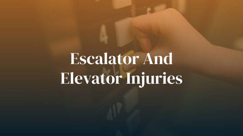 Escalator and Elevator Injuries