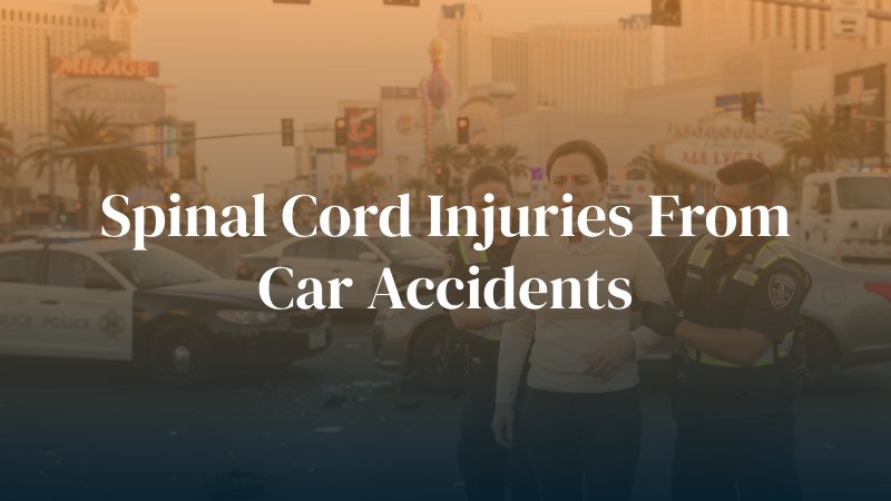 Spinal Cord Injuries After Car Accidents