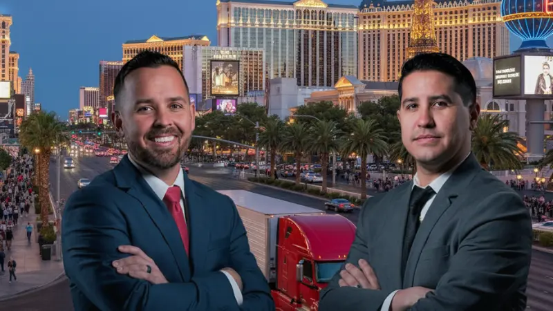 Las Vegas Truck Accident Video Block
